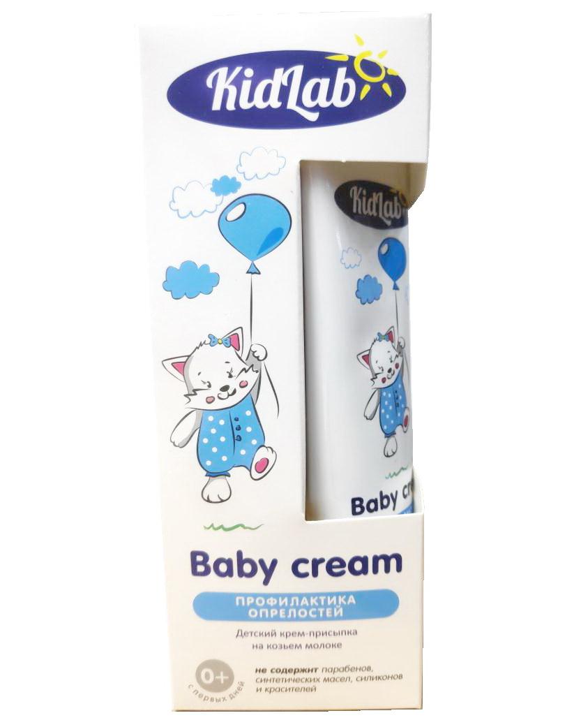 KidLab крем-присыпка детский на козьем молоке профилактика опрелостей 0+ 45мл