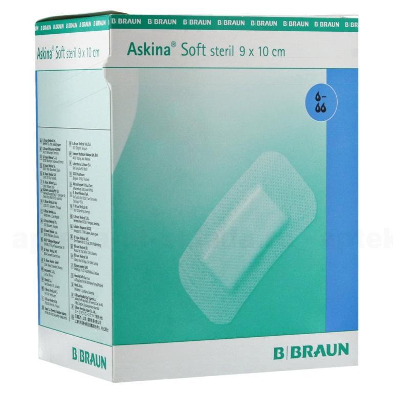 Аскина софт стерильная послеоперационная повязка 9х10см