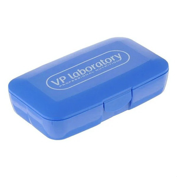 VpLab коробка для таблеток спорт синяя