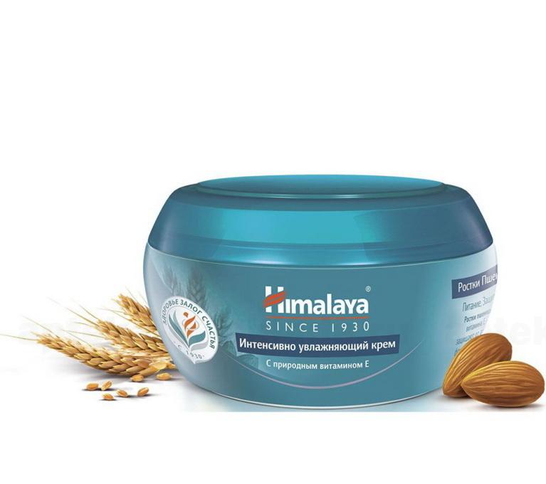 Himalaya крем интенсивно увлажняющий с природным витамином Е ростки пшеницы/сладкий миндаль 150мл