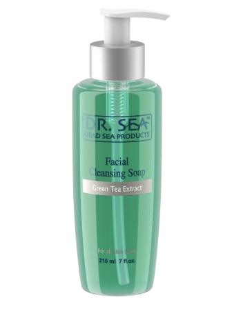 Dr.Sea мыло очищающее для лица с экстрактом зеленого чая 210мл