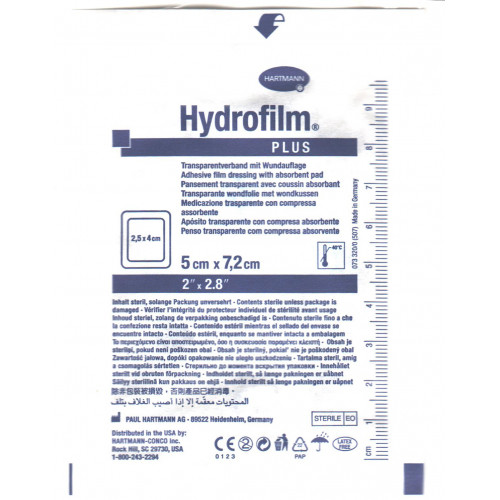 Hartman Hydrofilm plus повязка стерильная 5х7,2см