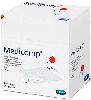 Уценен Hartmann Medicomp салфетки марлевые стерильные 10х20 см 2 шт N 25