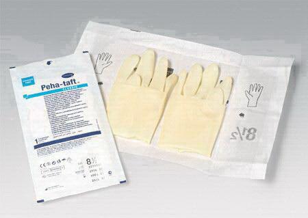 Hartmann peha-taft перчатки латексные стерильные без пудры р.8 пара