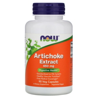 NOW Artichoke Extract 450мг экстракт артишока капс 565мг N 90