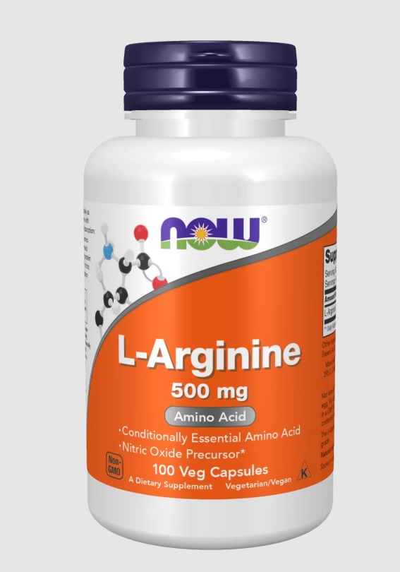 NOW L-Arginin L-Аргинин капсулы 500мг N 100
