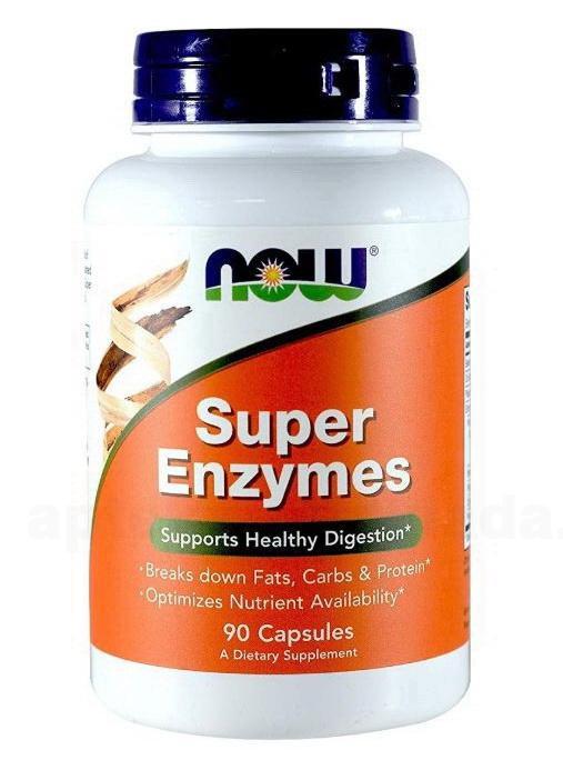 NOW Super Enzymes супер энзимы капс 800мг N 90