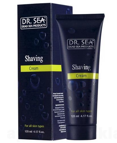 Dr.Sea крем для бритья разглаживающий и успокаивающий эффект 125мл