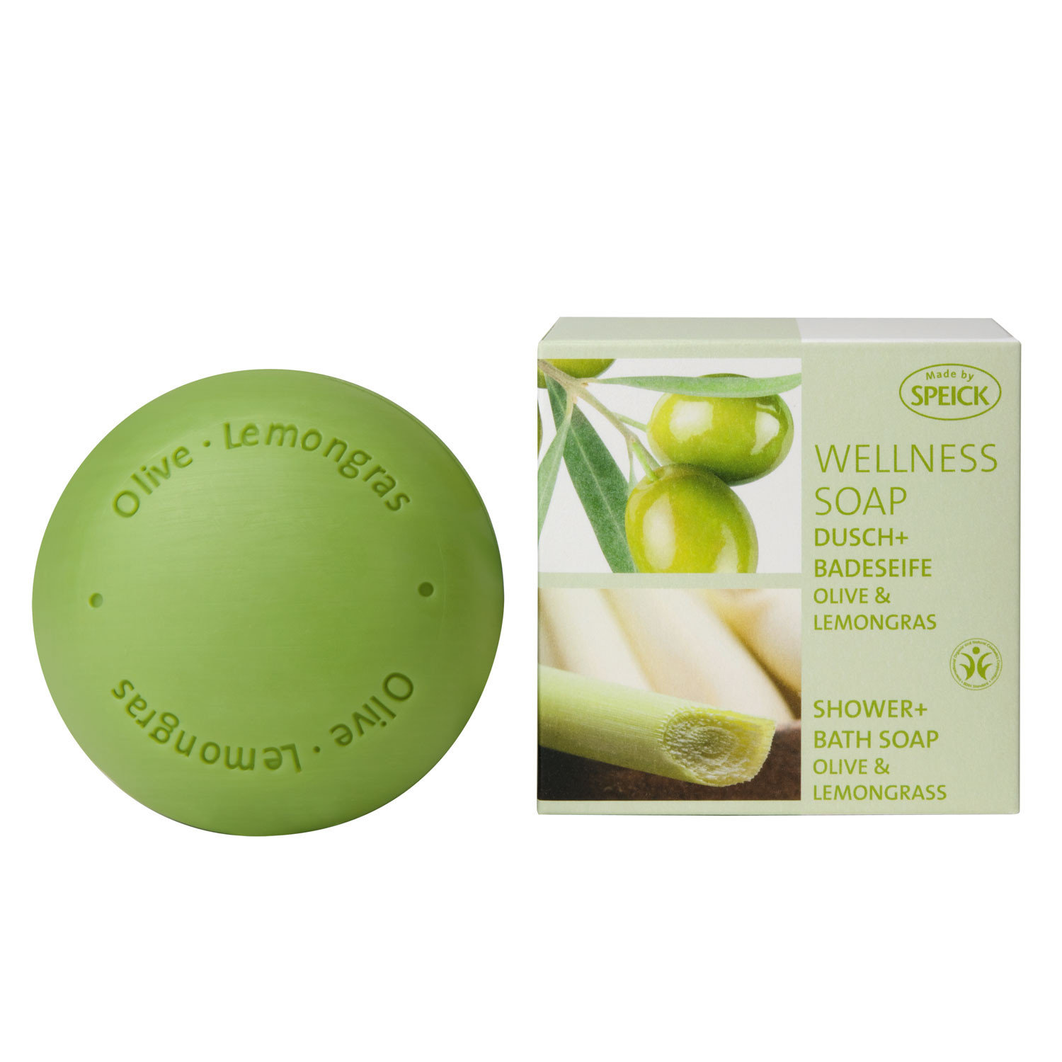 Speick natural Wellness Soap мыло для душа и баниолива и лемонграсс 200г