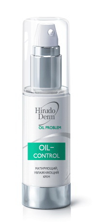 HirudoDerm крем матирующий увлажняющий для проблемной/жирной/комбинированной кожи 50 мл