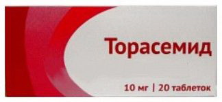 Торасемид Озон таб 10мг N 20