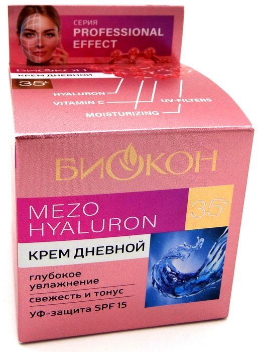 Биокон Professional Effect Mezo Hyaluron крем дневной глубокое увлажнение 35+ 50 мл