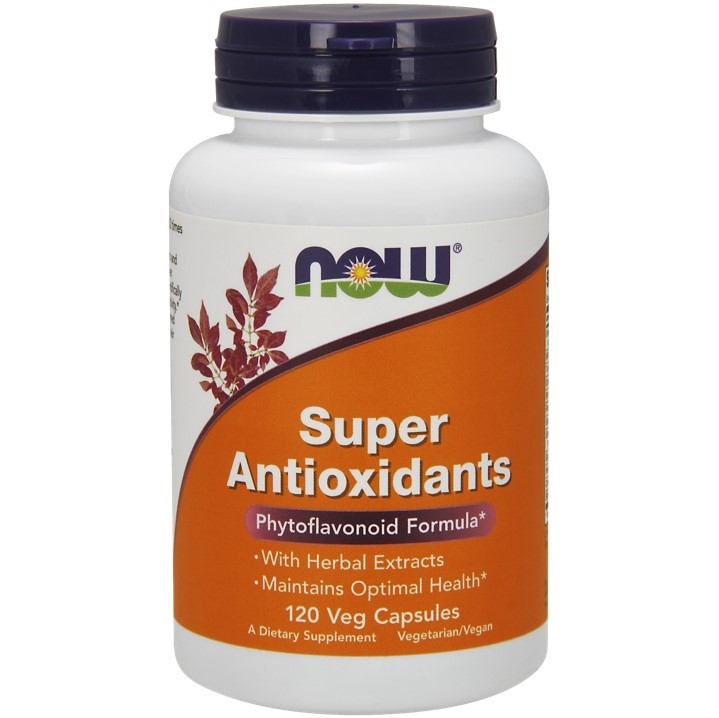 NOW Super Antioxidants Супер Антиоксиданты капс 650мг N 120
