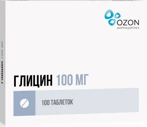 Глицин Озон тб 100мг N 100