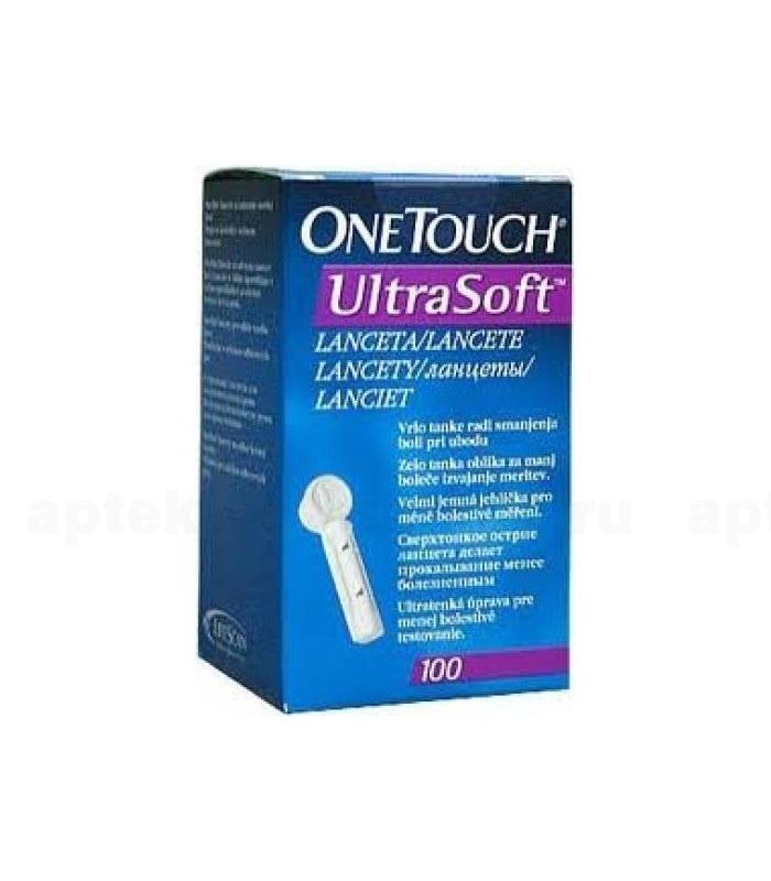 Ланцеты One Touch Ultra Soft N 100