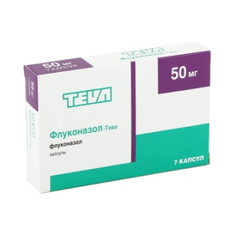 Флуконазол - Тева капс 50 мг N 7