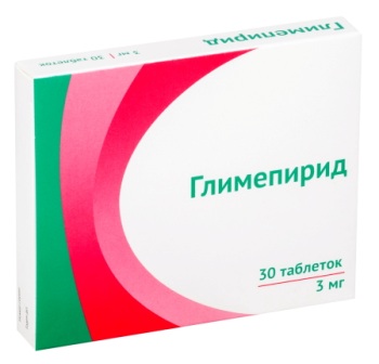 Глимепирид тб 3 мг N 30