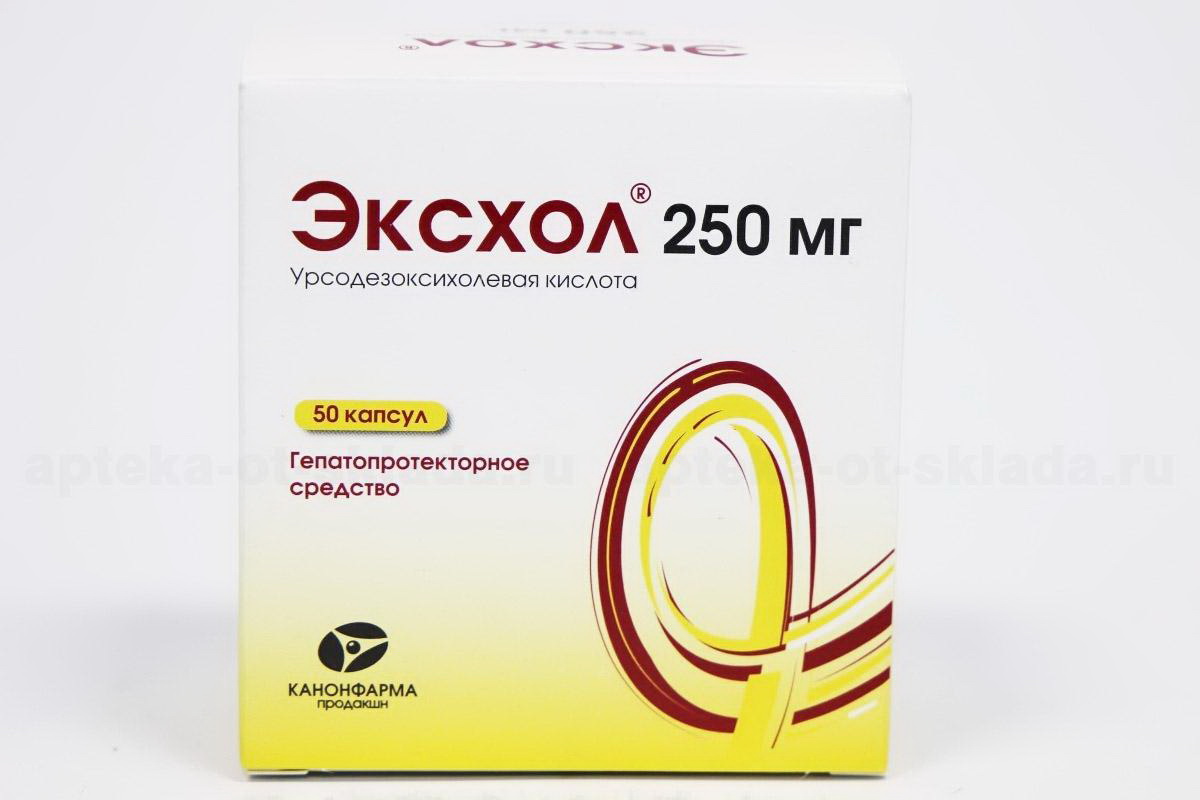 Эксхол капс 250 мг N 50