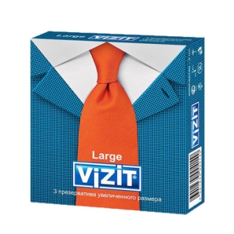 Презервативы Vizit Large увеличенного размера N 3