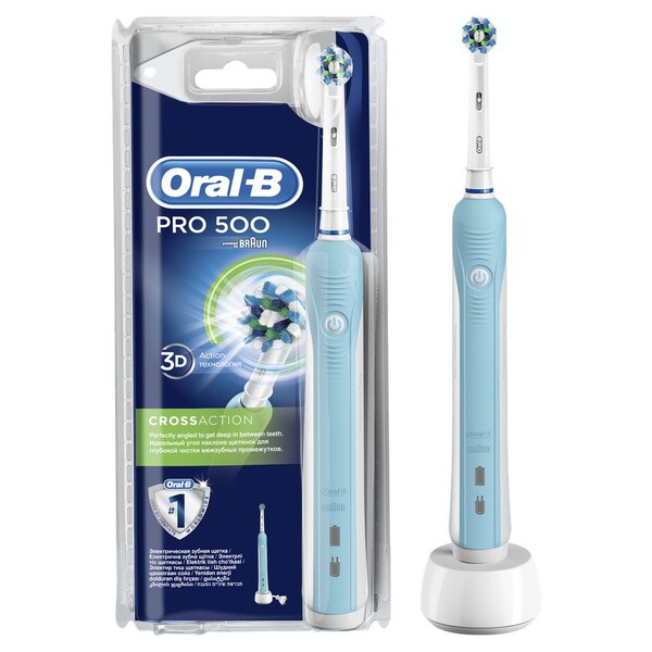Oral-b Professional care 500 зубная щетка электр+1 сменная насадка+зарядная станция