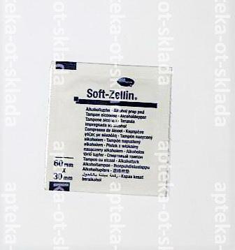 Hartmann soft-zellin Тампон (салфетка) спирт стерильная для инъекций 60*30мм