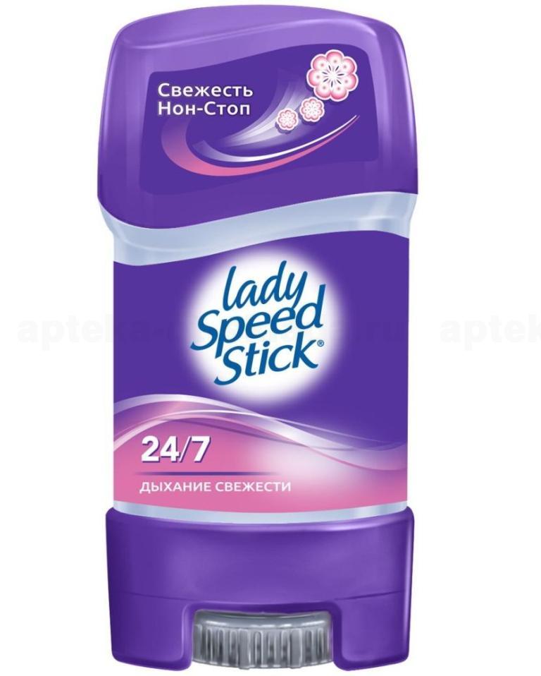 Lady Speed Stick дезодорант-гель дыхание свежести 65г