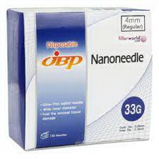 Иглы Nanoneedle для инъекций 33G 4мм /AN2616-04/
