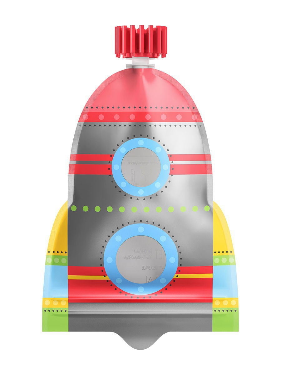 TUBIK Пауч Ракета мягкий контейнер для прикорма 180мл /13639/ N 2