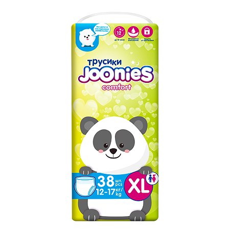 Joonies comfort подгузники-трусики детские р.XL (12-17 кг) N 38