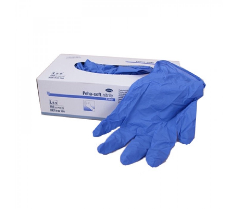 Hartmann peha-soft перчатки нестерильные nitrile p.l N 100