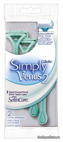 Gillette Simply Venus станки одноразовые N 2