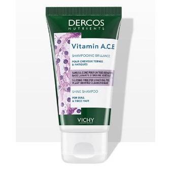 Vichy dercos nutrients витаминный шампунь для блеска волос 50 мл