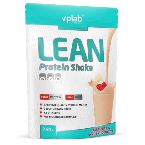 Lean Protein Shake порошок д/коктейля со вкусом малины и белого шоколада 750г пакет N 1