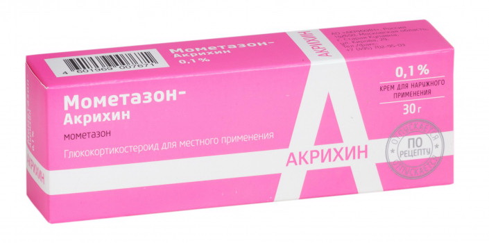 Мометазон Акрихин крем 0,1% 30 г
