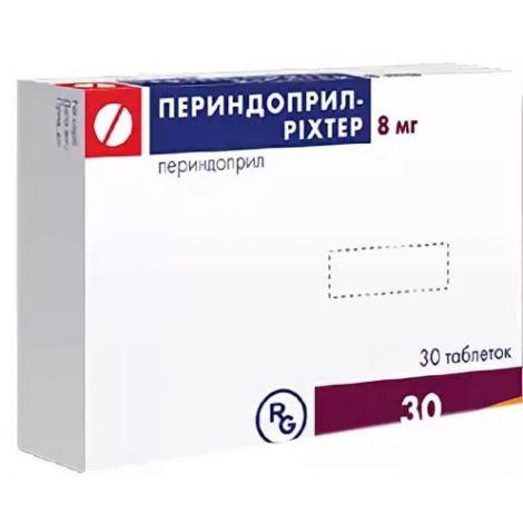 Амлодипин-периндоприл-Рихтер тб 10мг+8мг N 30