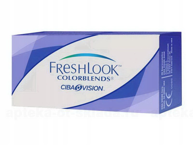 Alcon FreshLook ColorBlends 30тидневные контактные линзы D 14.5/R 8.6/ -5.50 Turquoise N 2