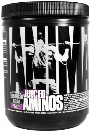 Animal Juiced Aminos аминокислоты BCAA + EAA порошок 385г вкус винограда