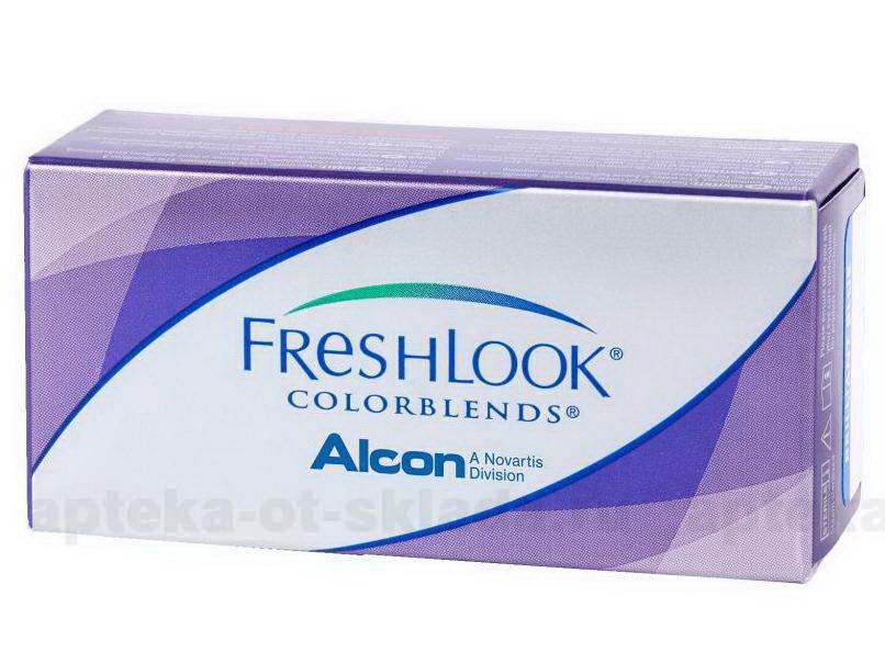 FreshLook ColorBlends 30тидневные контактные линзы D 14.5/R 8.6/ -2.00 Turquoise N 2