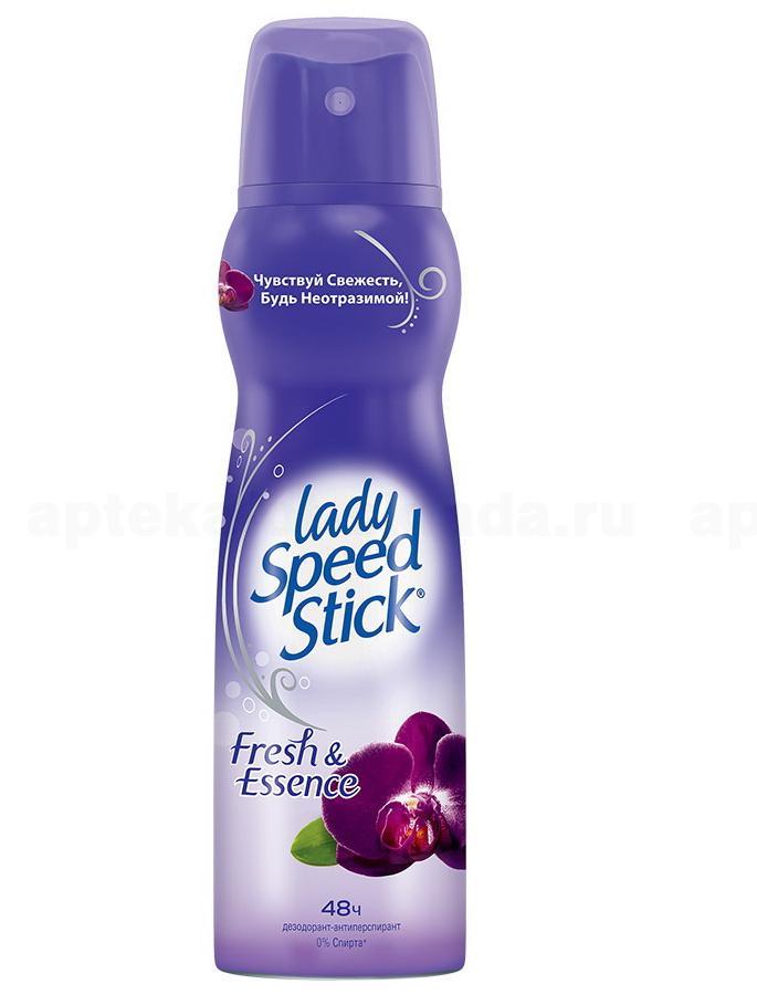 Lady Speed Stick дезодорант-спрей Fresh и Essence черная орхидея 150мл