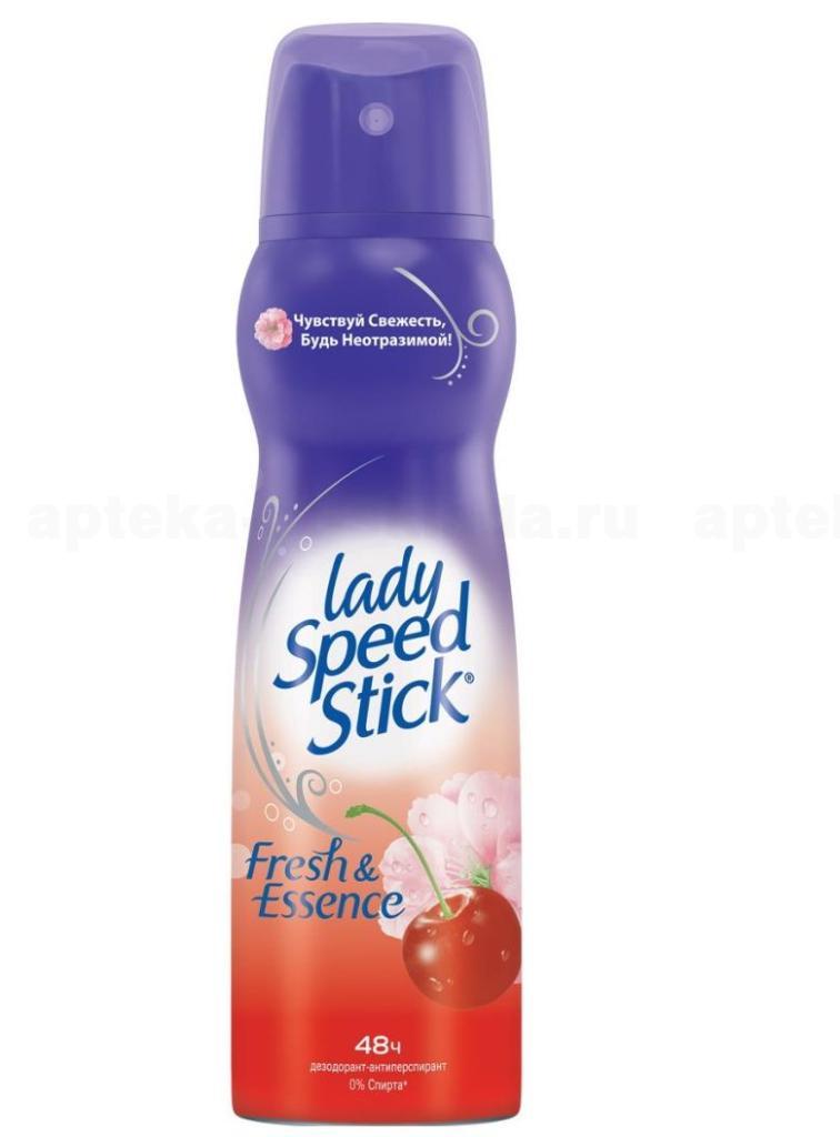 Lady Speed Stick дезодорант-спрей Fresh и Essence цветок вишни 150мл