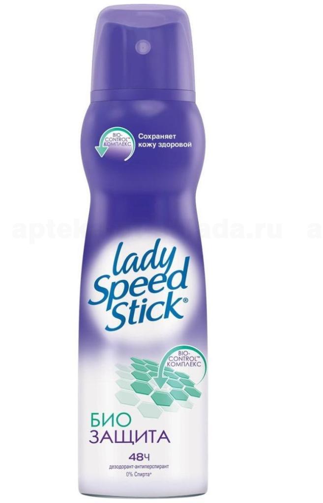 Lady Speed Stick дезодорант-спрей Био защита 150мл