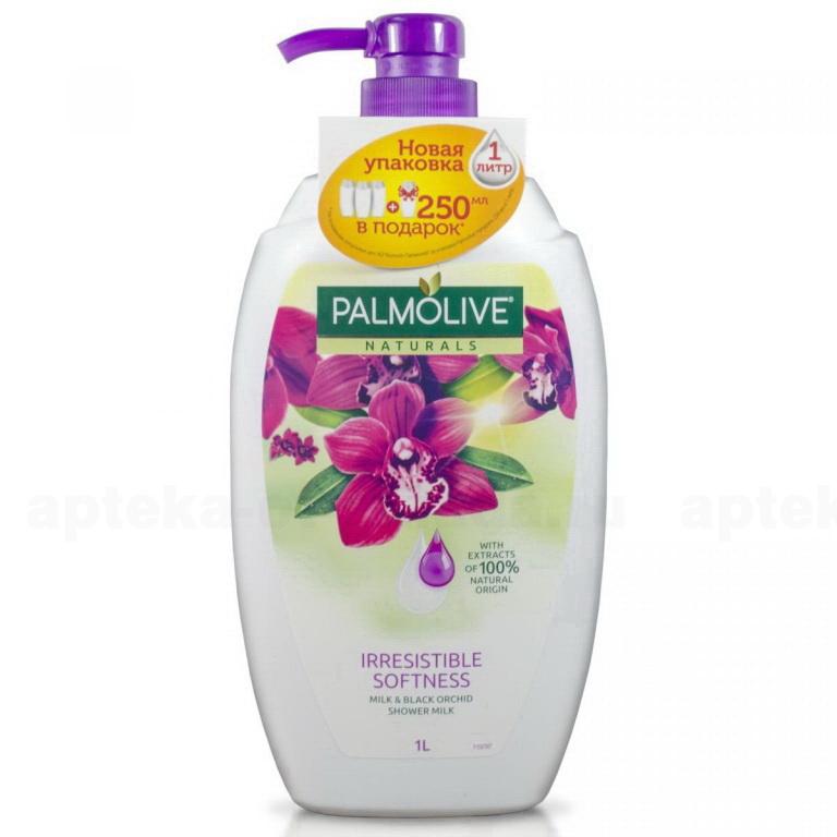 Palmolive натурэль гель-крем д/душа роскошная мягкость черн орхидея и увлажн молочко 1000мл N 1