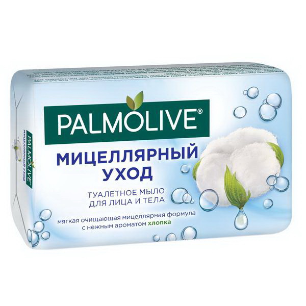 Palmolive мыло мицеллярный уход с ароматом хлопка 90г