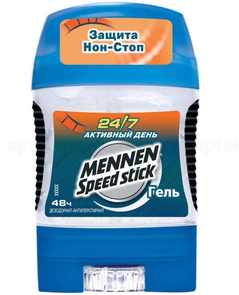 Mennen Speed Stick дезодорант-гель для мужчин Активный день 85г