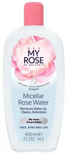 My Rose of Bulgaria Micellar Rose Water Мицеллярная розовая вода для лица 420мл