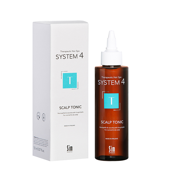 System4 T Scalp Tonic тоник несмываемый для нормальной и жирной кожи головы 150мл