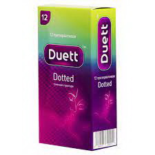 Презервативы DUETT Dotted N 12