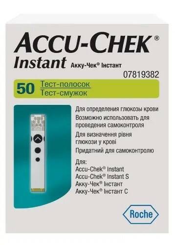 Accu-chek instant тест-полоски N 50