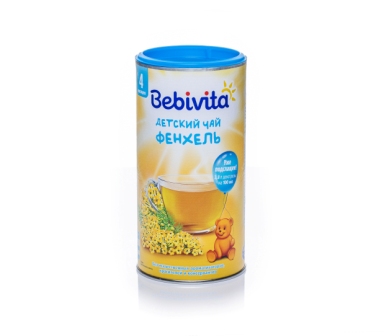 Bebivita детский чай фенхель 4+месяца 200г