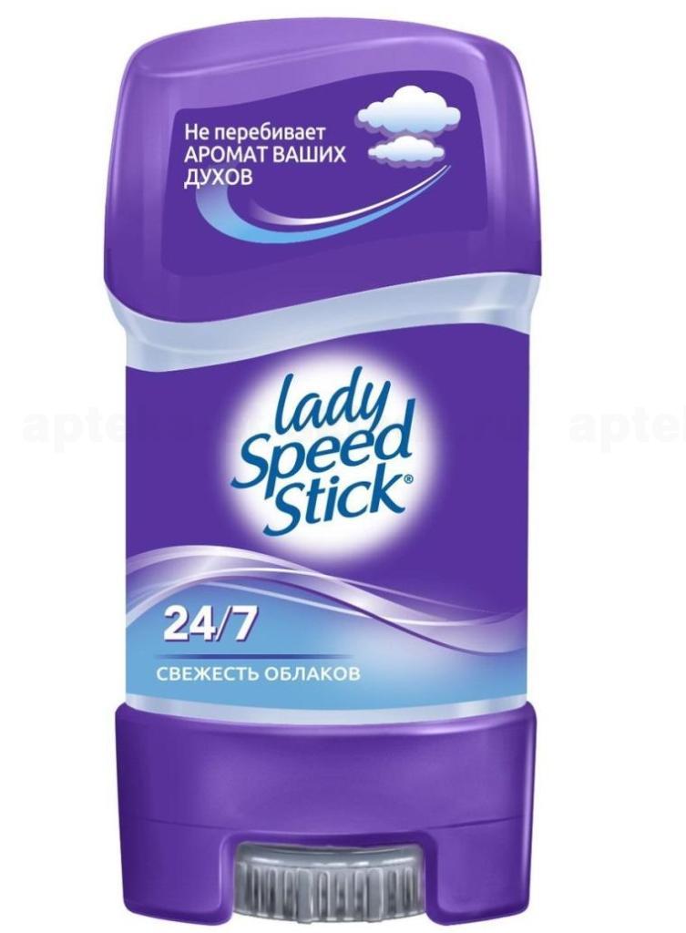 Lady Speed Stick дезодорант-гель свежесть облаков 65г